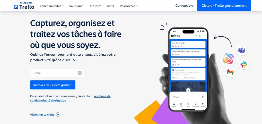 homepage trello alternative à trello